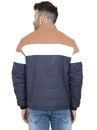 Mens Puffer Tailored Bomber Navy Colour Jacket-thumb2