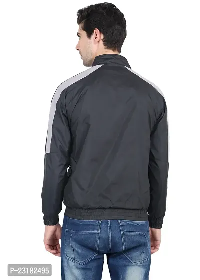 Mens Lightweight Black Sports Jacket-thumb3