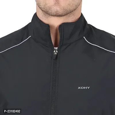 Mens Lightweight Black Jacket-thumb2