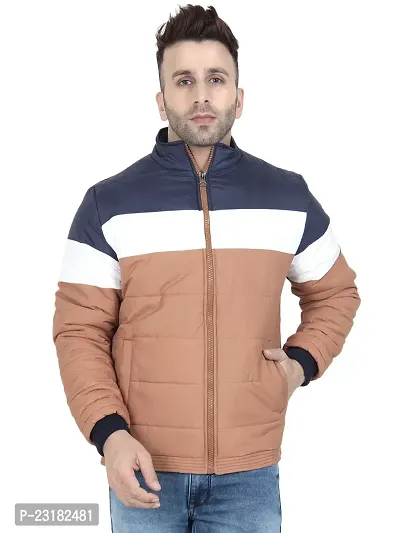 Mens Puffer Tailored Bomber Navy Colour Jacket