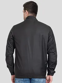 Mens Lightweight Black Sportswear Jacket-thumb3