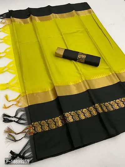 Festive Wear Banarasi Silk Jacquard Work Saree With Weaving Blouse Piece For Women