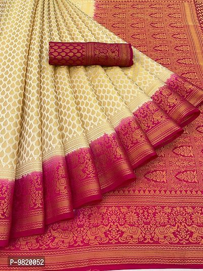 Stunning Banarasi Silk Zari Weaving Regular Saree-thumb0