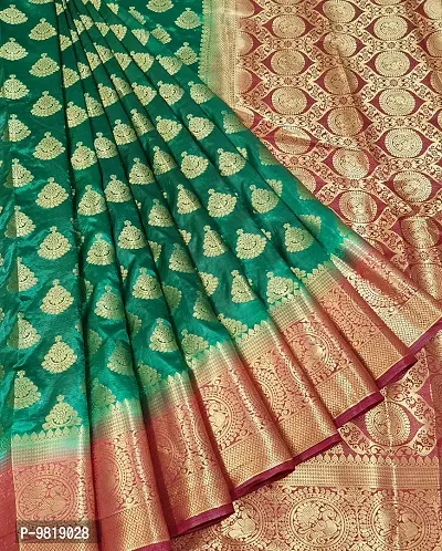 Stunning Banarasi Silk Zari Weaving Regular Saree