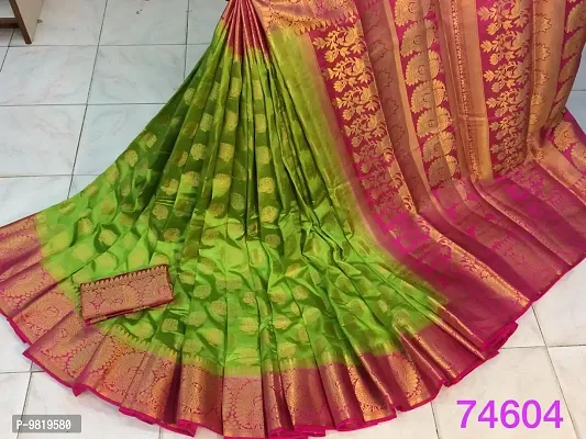 Exclusive Glamorous Silk Zari Weaving Banarasi Saree