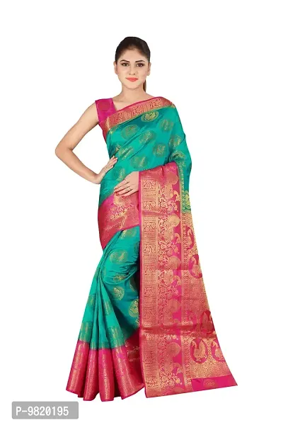 Stunning Banarasi Silk Zari Weaving Regular Saree-thumb0