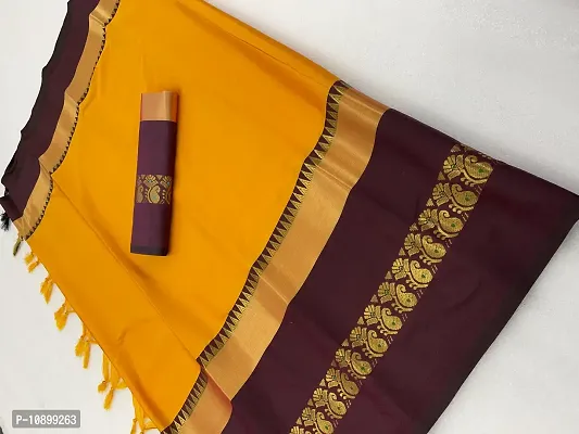 Festive Wear Banarasi Silk Jacquard Work Saree With Weaving Blouse Piece For Women