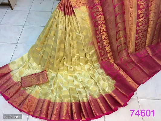 Exclusive Glamorous Silk Zari Weaving Banarasi Saree
