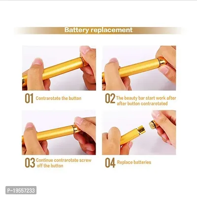 24k Energy Beauty Bar Face Massage 3D Roller Electric Tools for Sensitive Skin Face Pull Tight Firming Lift-thumb3