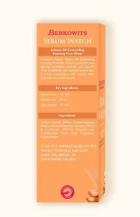 Berkowits Hair  Skin Clinics Sebum Watch Anti Acne Foaming Facewash With Aloe Extract 60 ml-thumb2