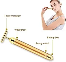 24k Energy Beauty Bar Face Massage 3D Roller Electric Tools for Sensitive Skin Face Pull Tight Firming Lift-thumb3