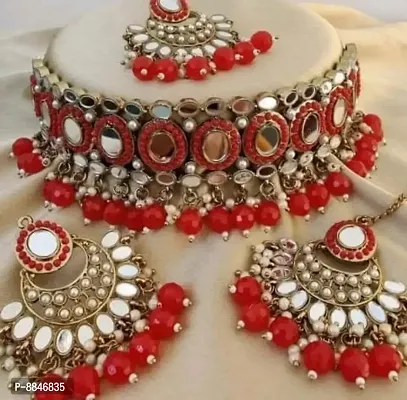 Elegant Alloy Jewellery Set for Women-thumb0