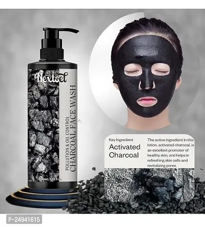 Nextset Charcoal Facewash-150 Ml