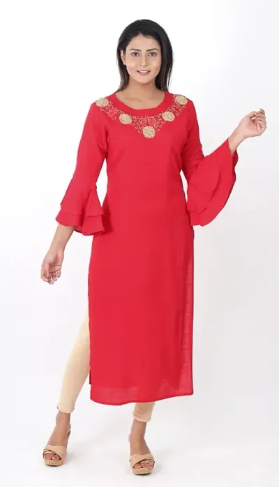 Women Ethnic Embroidered Kurti