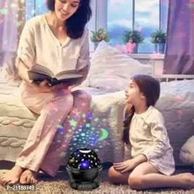 GFF Star Projector Night Lights for Kids, Gifts for 1-4-6-14 Year Old Girl and Boy, Room Lights for Kids, Glow in The Dark Stars and Moon can Make Your Child Sleep Peacefully and Best Gift -Black-thumb3