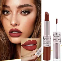 GFF Waterproof Lip Gloss Moisturizing Velvet Matte Nude Liquid Lipsticks Long Lasting 2 In 1 Makeup Lip Stick Cosmetic-thumb3