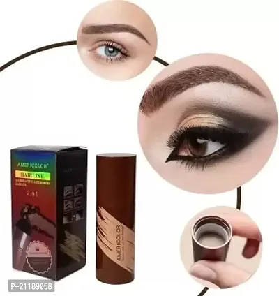 GFF 2 in1 Light Brown Hair  Eyebrow Renewing Eye Shadow, Shaping, Hairline Powder 1.1 g (Light Brown)-thumb2