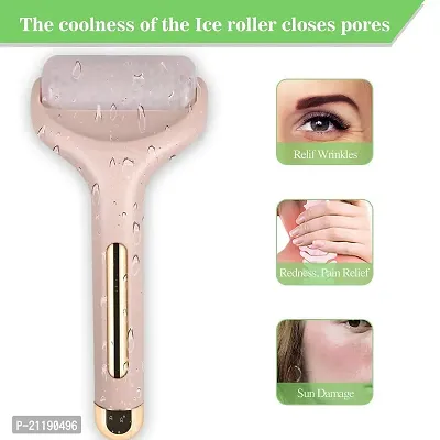 GFF Ice Roller Face Massager Face Body Skin Care Ice Roller Massage Devices Tool Set Eyes Puffiness Reduce Wrinkle Cold Relaxing Anti Aging Massage Cold Facial Rollers.-thumb3