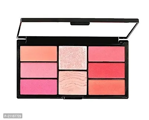 TRY to FLY Swiss Beauty Pro Shimmery, Sheer, Luminous Blusher and Highlighter, ColorSet-02, 15 grams