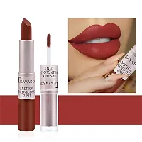 GFF Waterproof Lip Gloss Moisturizing Velvet Matte Nude Liquid Lipsticks Long Lasting 2 In 1 Makeup Lip Stick Cosmetic-thumb1