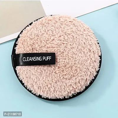 GFF 3Pcs Makeup Remover Sponge Soft Makeup Powder Puff Reusable  Washable Beauty Cosmetic Clean Powder Puff for Women, White+ Coffee+ Black-thumb4