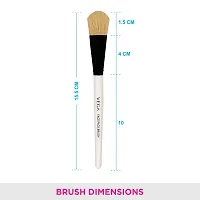 VEGA Bristle Face Pack Brush - White, 1 Piece, HV-27-thumb3