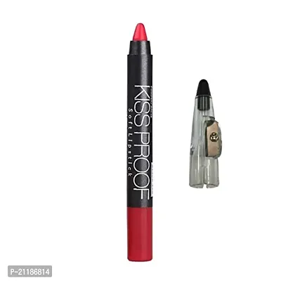 Generic Beauty Waterproof Lipstick Pen Lasting Do Not Fade Lipstick Gift 1Pcs Pencil Sharpener
