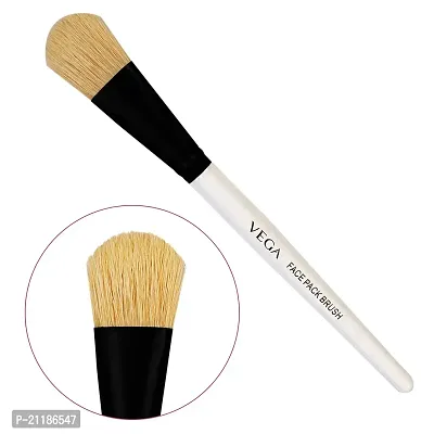 VEGA Bristle Face Pack Brush - White, 1 Piece, HV-27-thumb0