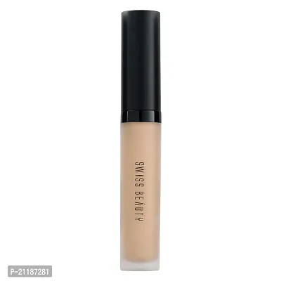 Swiss Beauty Liquid Light Weight Concealer With Full Coverage |Easily Blendable Concealer For Face Makeup With Matte Finish | Shade- Sand-Sable, 6G |-thumb0