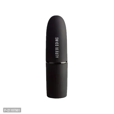 Swiss Beauty Pure Matte Lipstick-Natural Coco (Pack of 2)-thumb2