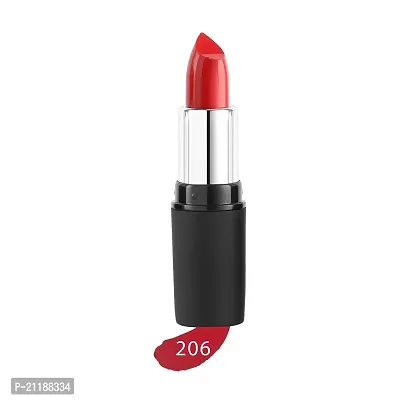 Swiss Beauty Pure Matte Lipstick-Coral Red (Pack of 2)-thumb0
