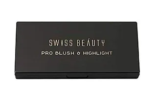 TRY to FLY Swiss Beauty Pro Shimmery, Sheer, Luminous Blusher and Highlighter, ColorSet-02, 15 grams-thumb2