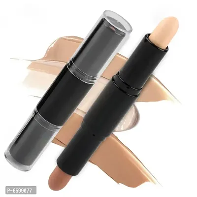 Concealer Double Head Concealer Pen Face Makeup Waterproof Long Lasting Contour Concealer Stick Highlighter Stick-thumb0