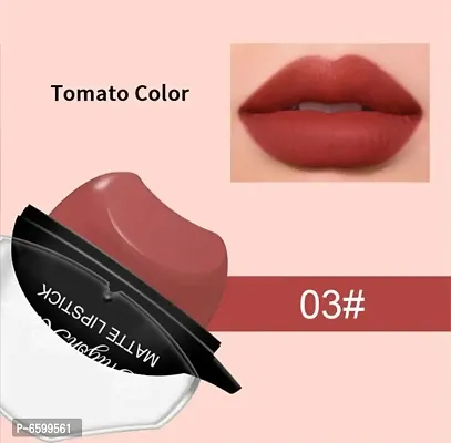 Matte Lipstick Beautiful For Lips Long Lasting Gloss Focallure Nude Women Naked Lip Tint Lazy Lipstick-thumb0