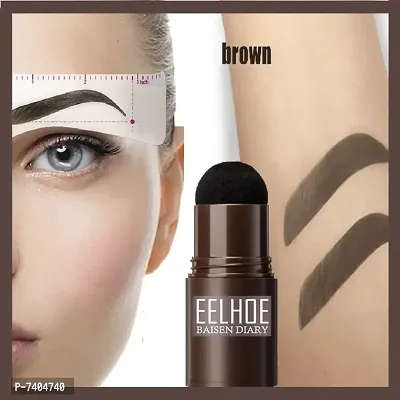 Hair Line Shadow Stick Powder Waterproof Hair Edge Shadow Eyebrow Powder Black Brown Coverage Quick Hair Powder Styling Tools