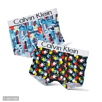 Printed Men's Cotton Trunks pack of 3-thumb2