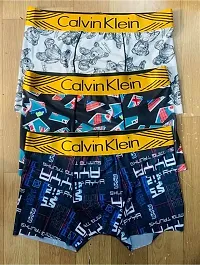 Printed Men's Cotton Trunks pack of 3-thumb2