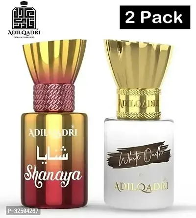 AdilQadri Shanaya White Oudh Attar Combo-5.5ML Each-thumb0