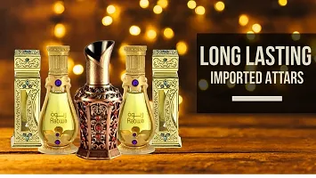 Long Lasting Roll-On Attar Perfume Gift Set-thumb1