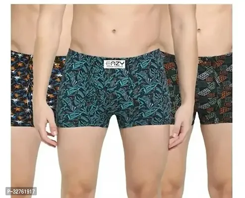 Stylish Cotton Printed Trunk for Men, Combo-thumb0