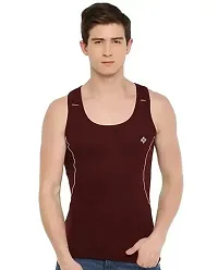 Stylish Cotton Solid Vest for Men Combo-thumb3