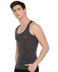 Stylish Cotton Solid Vest for Men Combo-thumb1