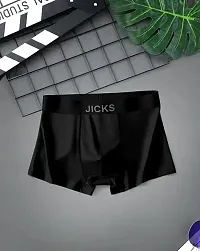 Jicks Men's Ultra-Comfort Nylon Underwear with Stretch Anti-Bacterial Protection - Pack of 4-thumb4