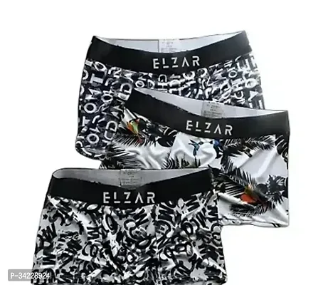 Stylish Nylon Printed Trunk for Men, Pack of 3-thumb0