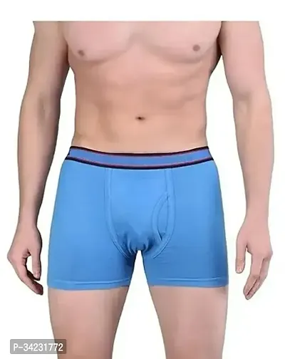 Stylish Cotton Solid Trunks for Men Pack of 2-thumb2