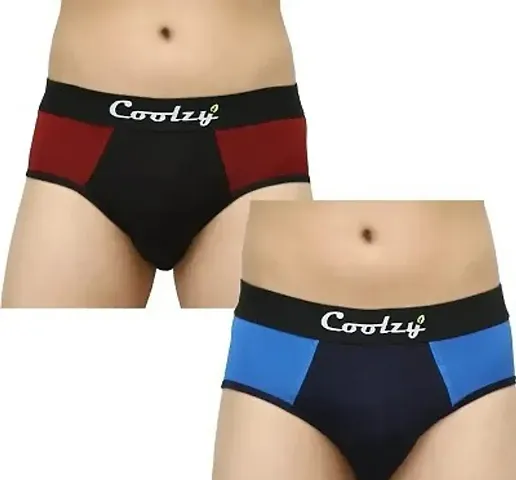 Coolzy Men's Briefs(Pack of 2) CFBRF2PCK1041