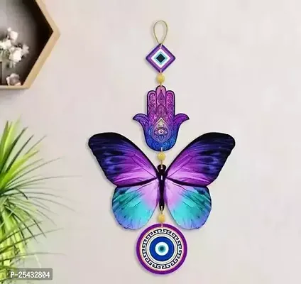 Purple Butterflly Wall Hanging-thumb0