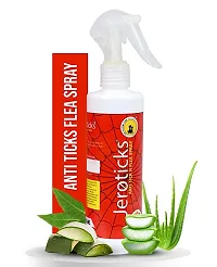 Jeroticks Effective Anti Tick Spray For Dog And Cat Herbal Flea And Tick Spray For Al Dogs And Cats Breeds With Aloe Vera, Neem And Coco- 250Ml-thumb2