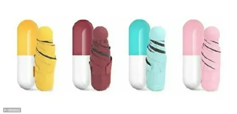 Capsule Shape Umbrella  (colour as per availability )-thumb3