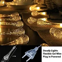 Fairy Water Drop String Ball Light  14LED Outdoor String Lights Waterproof Crystal Water Drop Fairy Lights, Decoration Lighting for Diwali,Home, Garden, Christmas,(Plug-in)-thumb4